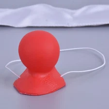 4 Pcs Red Rubber Clown Nose Honking Prop for Masquerade Carnival Halloween