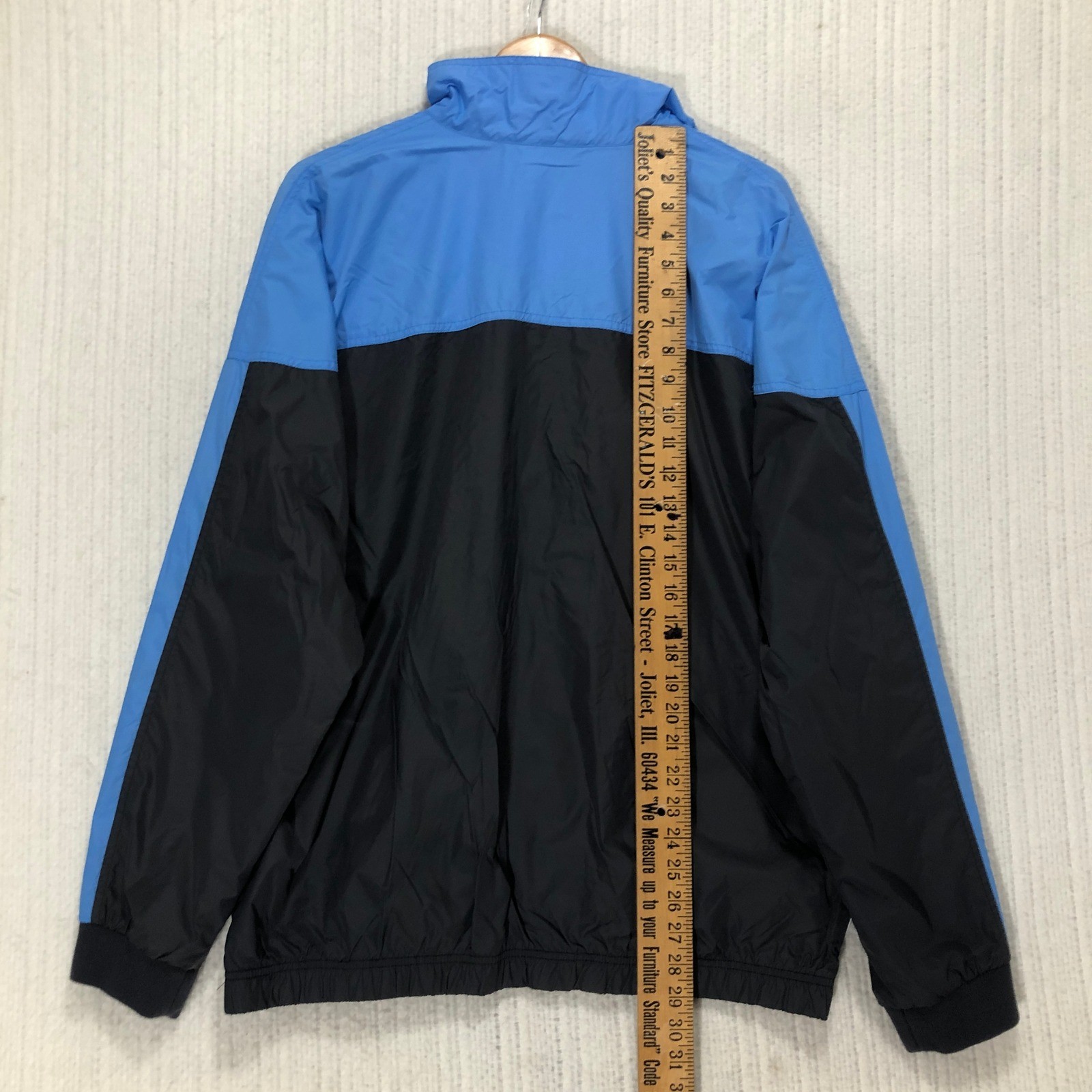 Nike Windbreaker Jacket Track Suit Set Blue Black Nylon Lightweight image 6