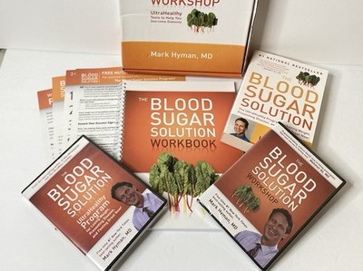 Blood Sugar Solution Workshop Kit Book DVDs Lose Weight Diabetes Functional Med