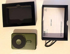 Ridge Wireless Charging Power Bank, Matte Green, Safety Sheet Included