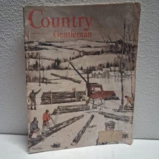 COUNTRY GENTLEMAN January 1954 BEEF BREEDING Vintage Farm Advertising