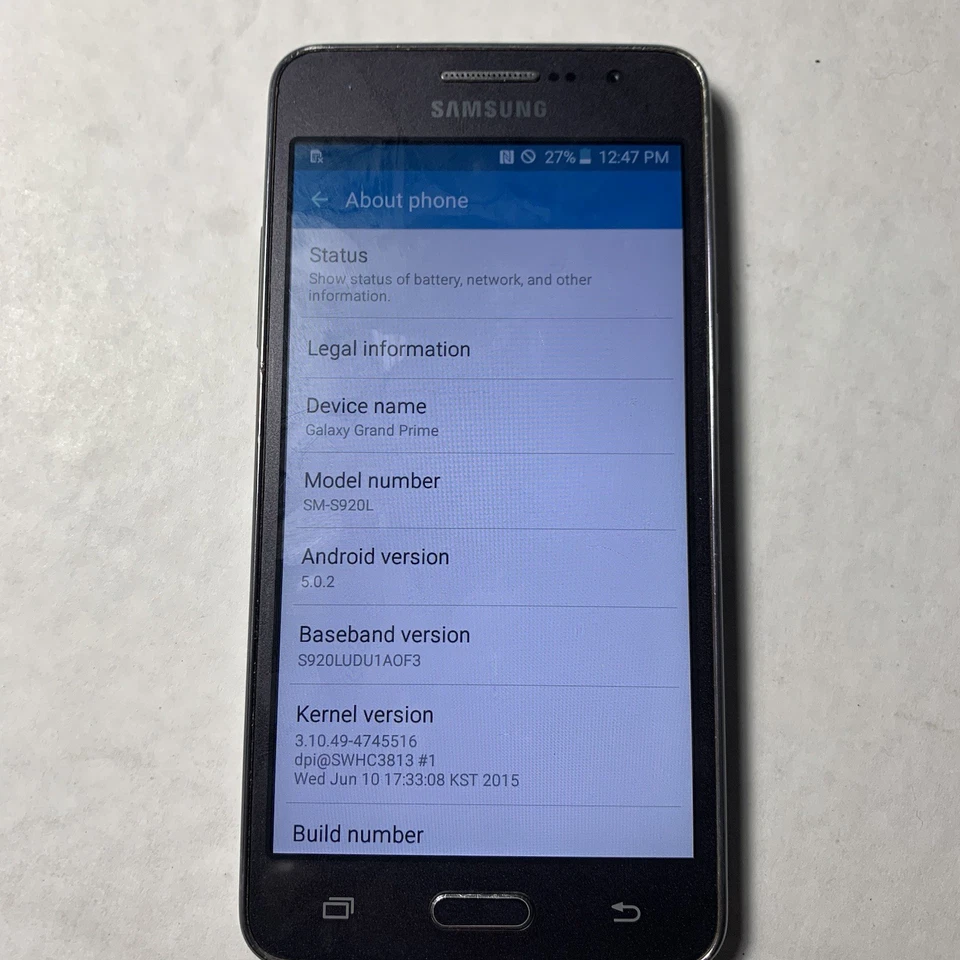 Samsung Galaxy Grand Prime - TRACFONE - GREAT CONDITION - Image 3 of 4
