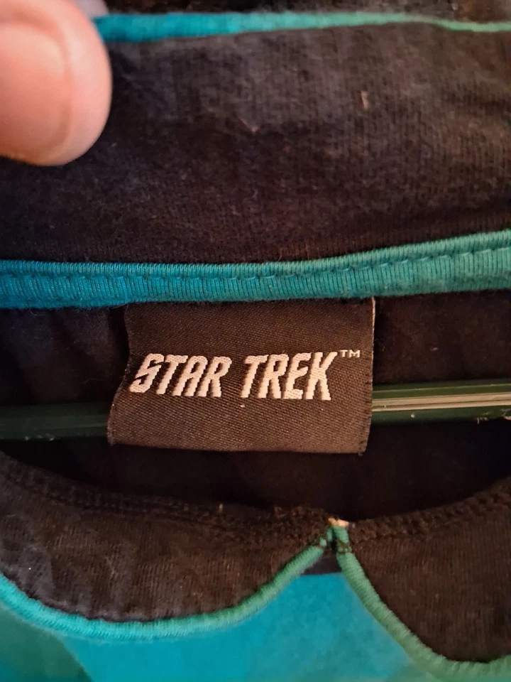 Star Trek TNG Science Uniform Shirt Mens XL Robe Factory Next Generation Tunic - Image 3 of 4