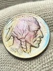 * 1913-D TYPE 1 * SUPERB+ GEM AU+ BUFFALO NICKEL* FROM ORIGINAL COLLECTION Toned
