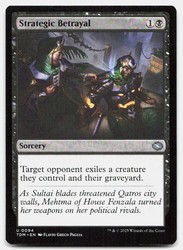 Strategic Betrayal #94 Tarkir: Dragonstorm MTG Uncommon