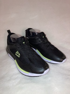 Black Adidas With Green Trim