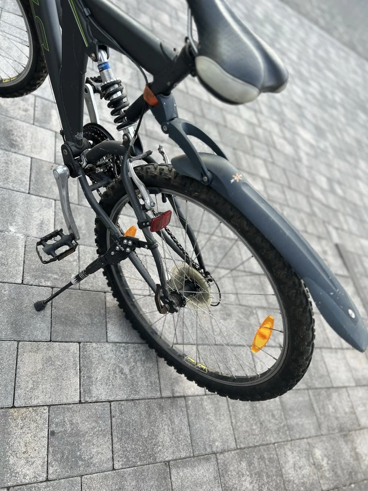 Jugend - Mountainbike Anthrazit - Grün - Bild 2 von 4