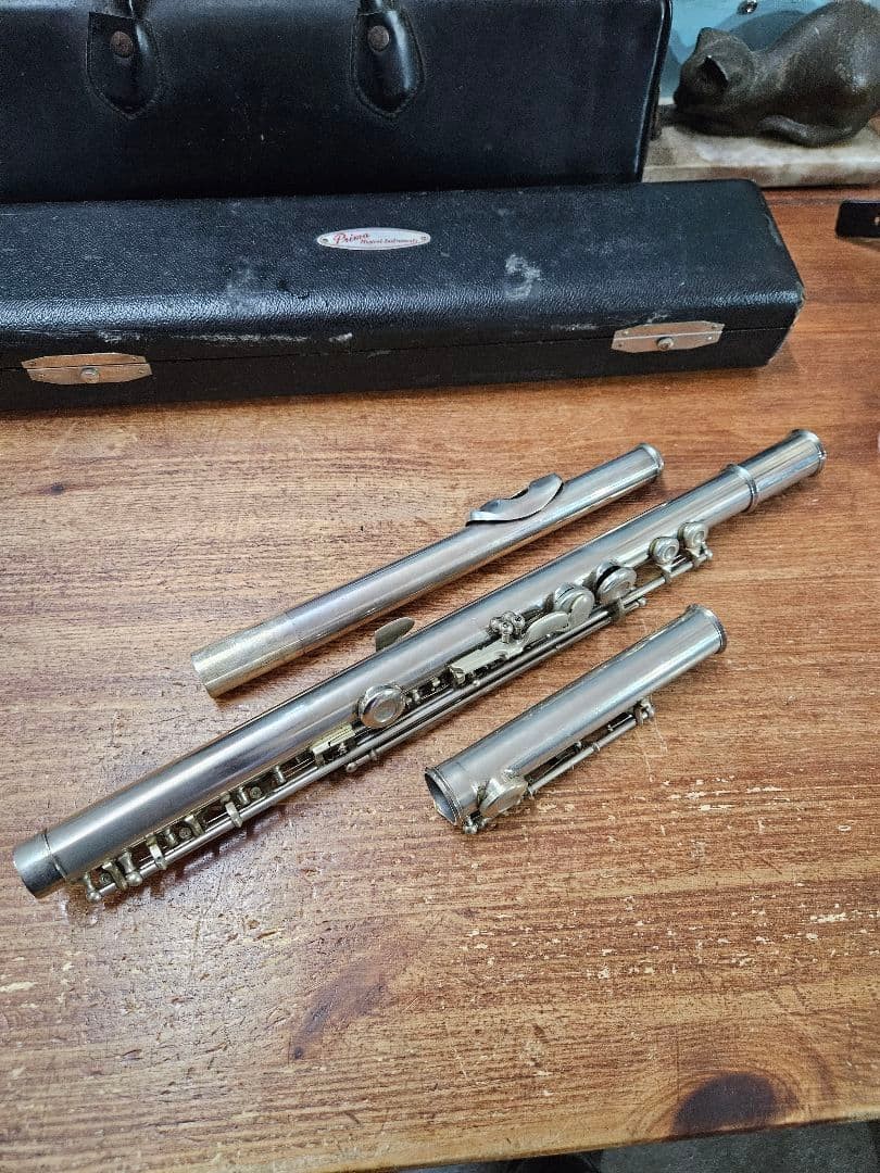 Muramatsu Prima Silver Engraved Flute Silver Approx. 428g | eBay