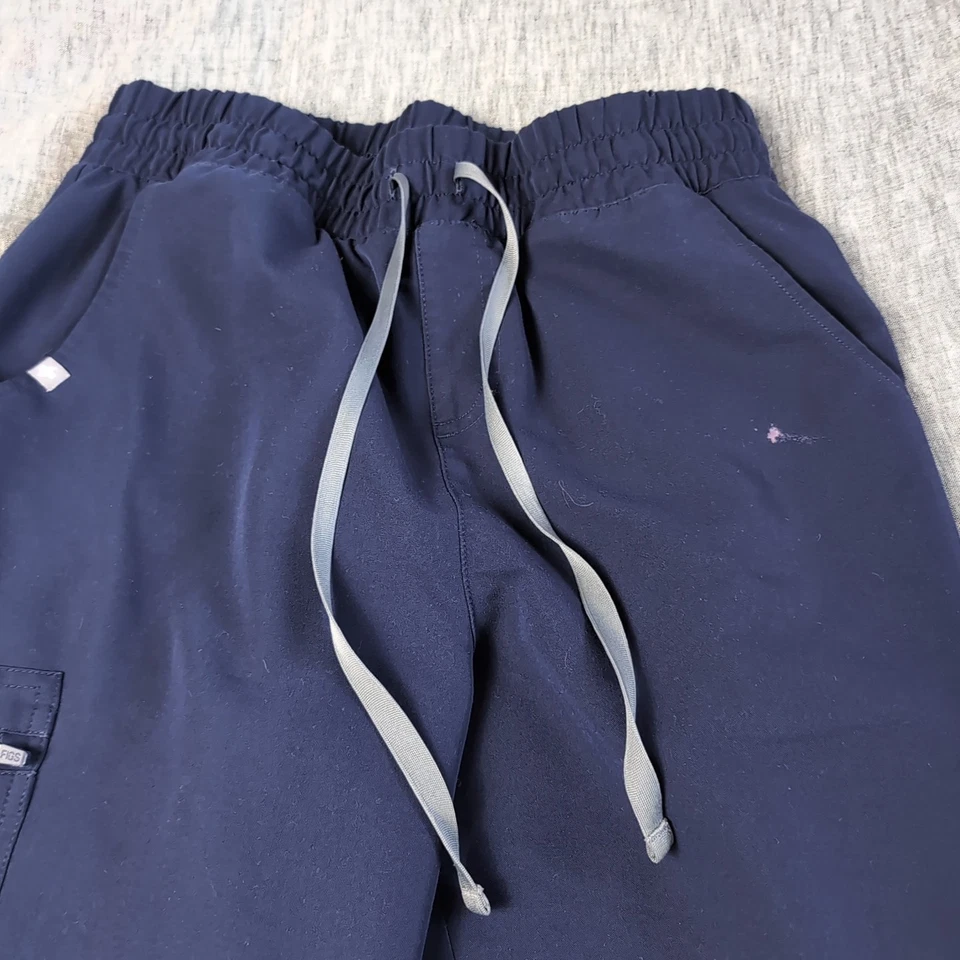 Pantalones Médicos FIGS Zamora Joggers Para Mujer Medianos Pequeños M/P Azul Marino Cónicos Foto 4 de 4