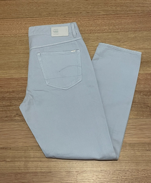 Womens G-Star Raw  3301 Light Blue Boyfriend Jeans, Size W28, like new