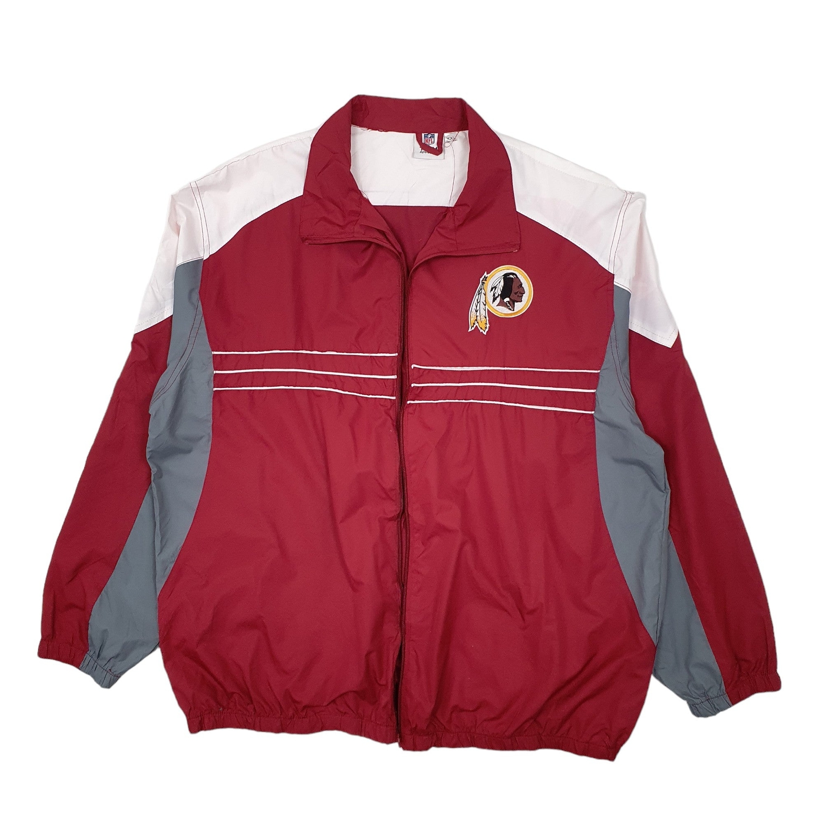 NFL Windbreaker Jacket Coat Washington Redskins USA Football Mens XXL