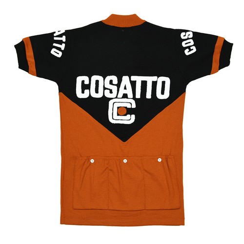 COSATTO Cycling Jersey Vintage Cycle Bike Jersey Made in Italy - Picture 2 of 5