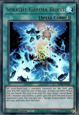 Spright Gamma Burst - Ultra Rare 1st Edition BLTR-EN105 - NM - YuGiOh