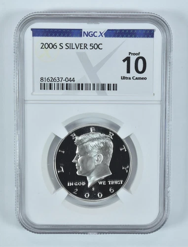 2006-S Kennedy Half Dollar Silver Proof 10 UCAM NGC X NGCX