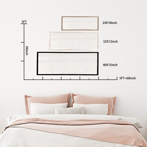 3D Give it to God and Go to Sleep Sign Wall Decor Wood Frame 40" X 15" Master... - Picture 5 of 7