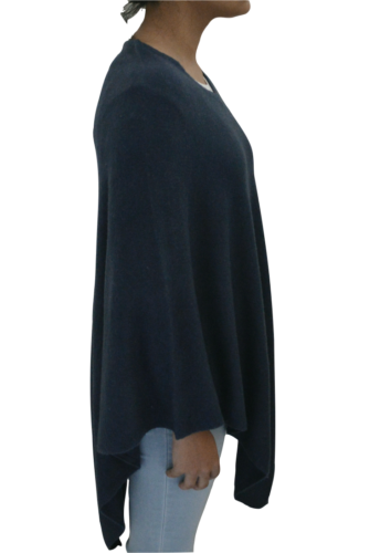 Handwoven Cashmere Poncho Multicolour Pashmina Wool Wrap Soft Warm Women - Picture 111 of 123