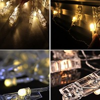30 Led Photo Clips String Lights Christmas Lights Starry Light Wall Decoration L 30 Led Photo Clips String Lights Christmas Lights Starry Light Wall Decoration L