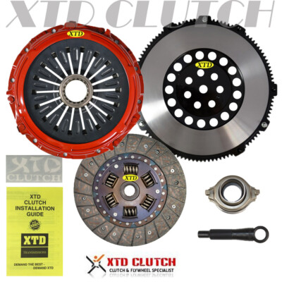 AMC STAGE 2 CLUTCH & CHROME MOLY  FLYWHEEL KIT FITS EVOLUTION EVO 4 5 6 JDM 