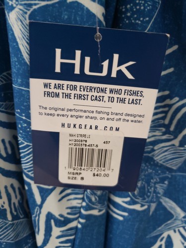 HUK Herren Mahi Streifen Pursuit klein Mahi gestreift blau neu - Bild 5 von 8