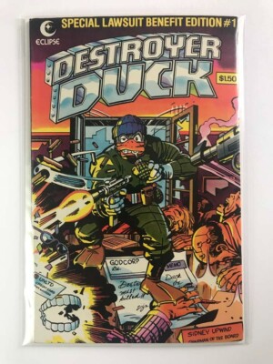 Destroyer Duck #1 (1982) comic book - VF/NM (8.5-9.0)