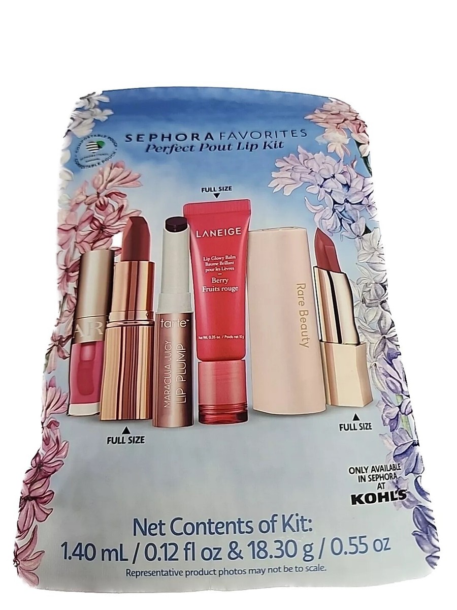 Sephora Favorites Perfect Pout Lip Kit 5 pc Charlotte Tilbury Rare