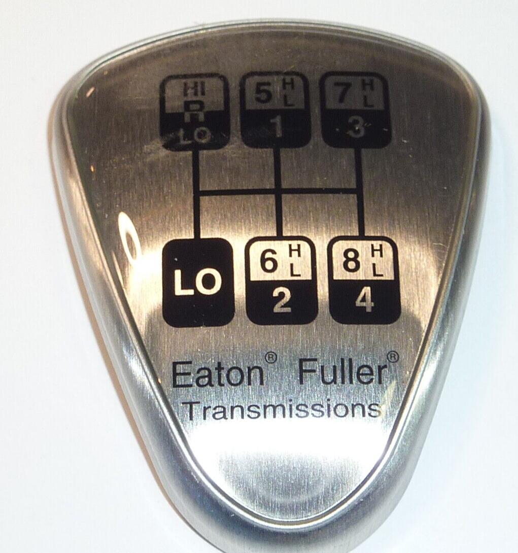 OEM EATON Fuller 13 speed transmission shift knob medallion OEM EATON Fuller 13 speed transmission shift knob medallion