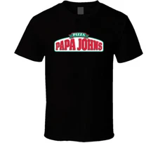 Papa John's Restaurant Foodie Tour Brand Logo Fan T Shirt