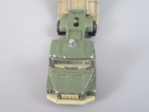 B582 Vintage 1976 Majorette 205 France Scania LS 140 Dump Truck Green 1:100 - Picture 11 of 12