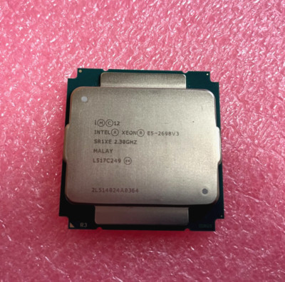 Intel Xeon E5-2698 v3 2.30GHz 16-Core 40MB LGA2011-3 Processor P/N: SR1XE