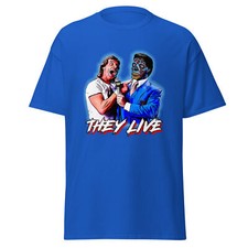 Roddy Piper vs. Camiseta They Live - Desenmascara la verdad y lucha contra los extraterrestres