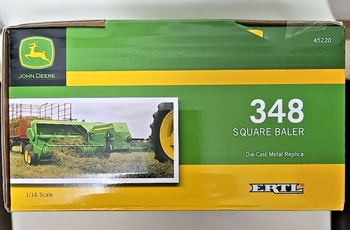 John Deere 1/16 Scale 348 Square Baler by Ertl #45220 - Picture 6 of 7