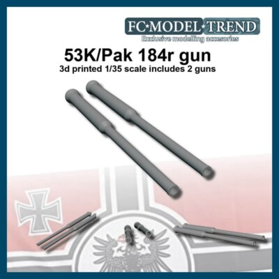FC Model Trend 1/35 Canon Para 53K/184R (2 guns)