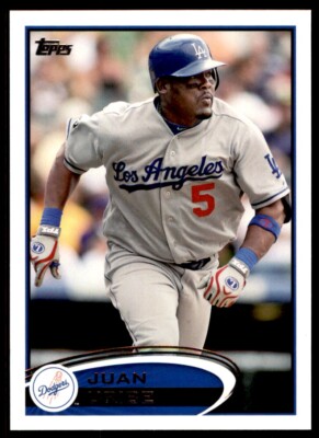 2012 TOPPS #438 JUAN URIBE LOS ANGELES DODGERS