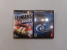 Le Mans 24 Hours & Gran Turismo 3 - PS2 Games - Discs, Cases, & Manuals