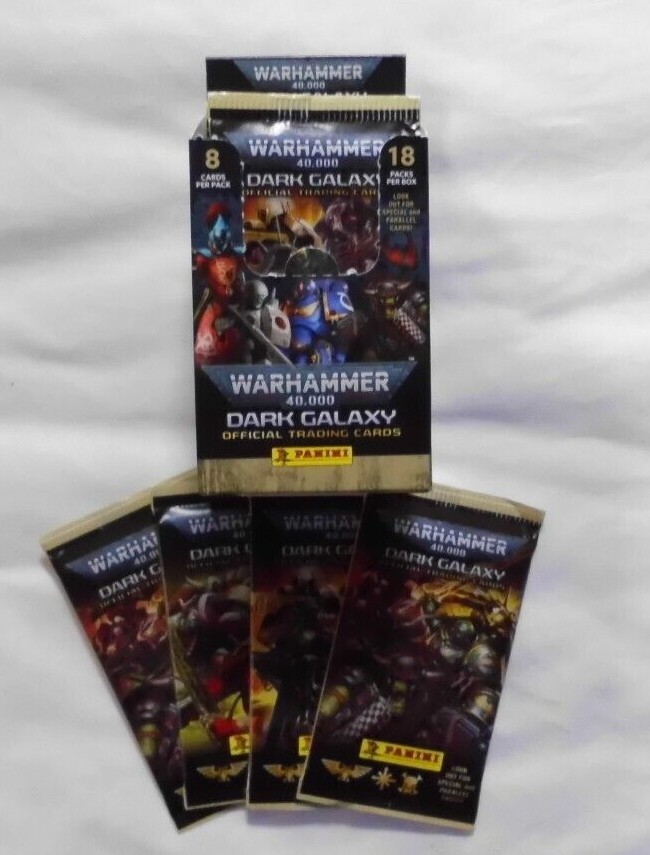 Panini Warhammer 40,000 Dark Galaxy Trading Cards Collection Choose 9 or 18 pack eBay