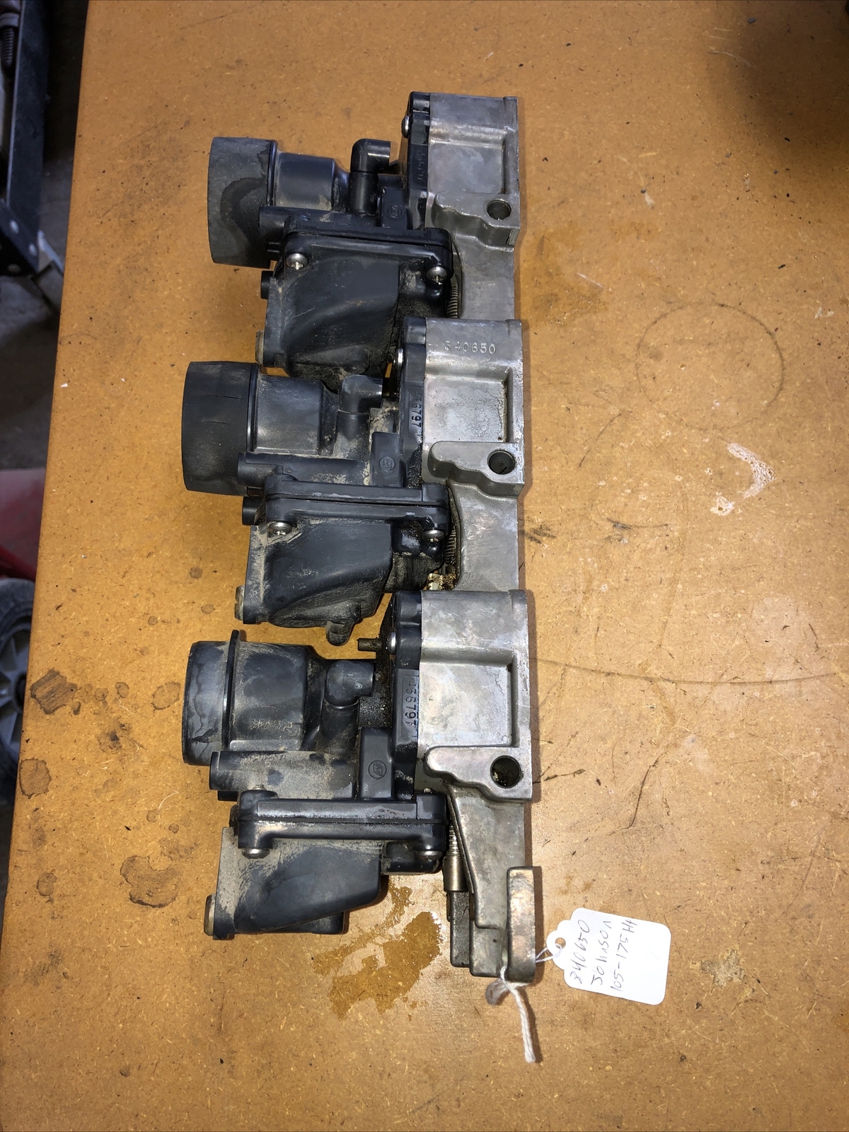 340650 340649 334961 Evinrude Johnson Outboard Carburetor | eBay 