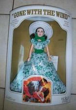 Gone With Wind Scarlett BBQ Dress World Doll LIMITED ED Round Box