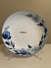 Mikasa DARCY Floral Pasta Bowls - Set of 4 - White Bone China - New