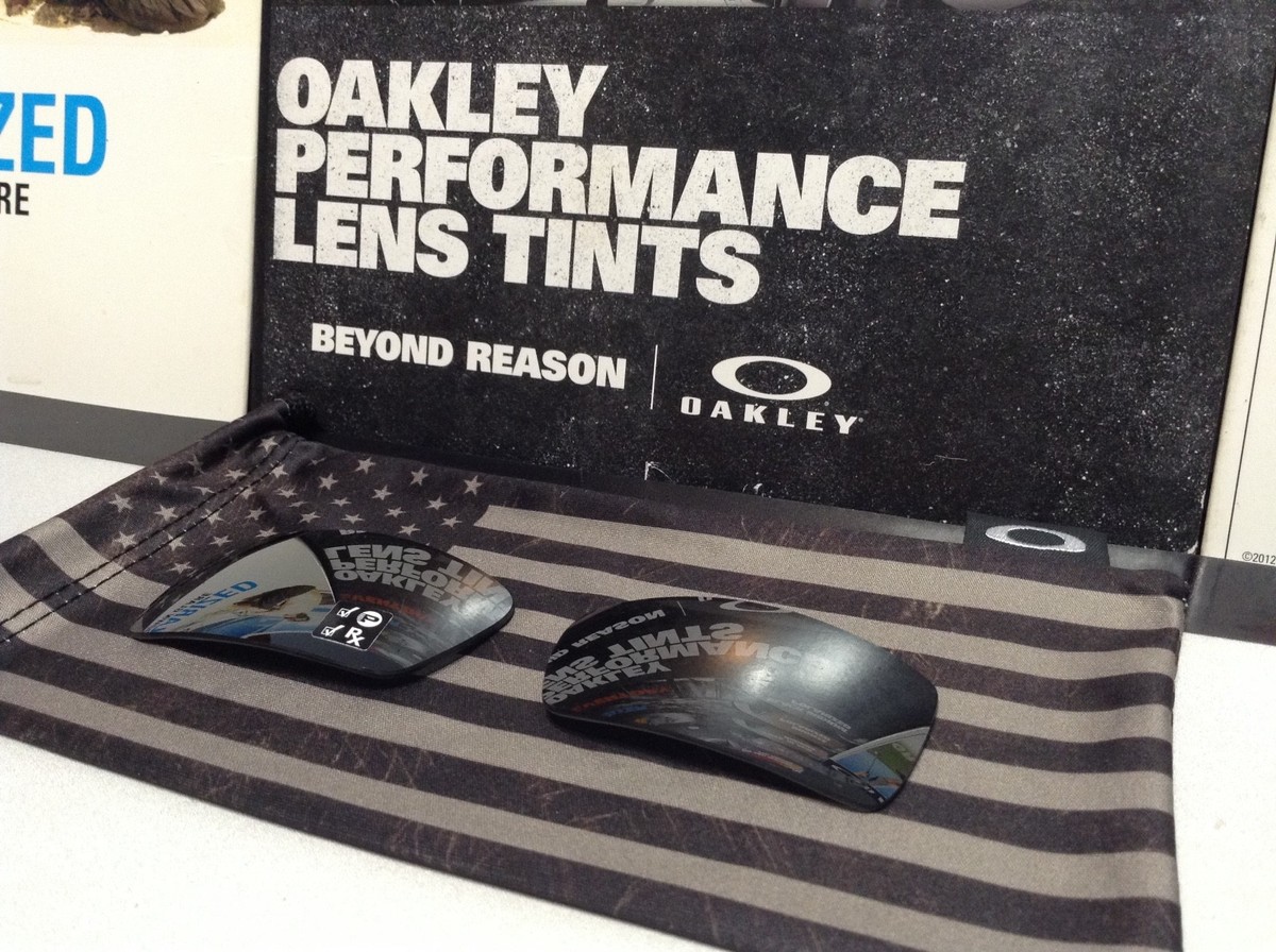 Oakley Gascan Polarized Men's Sunglasses - Matte Black/Ice Iridium