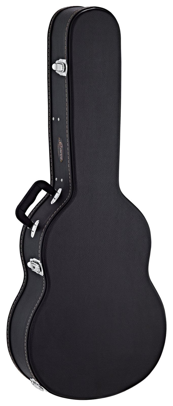Кухонный шкаф Ortega OCCSTD Koffer Case 4/4 Conzert Gitarre Schwarz Economy с плоским верхом gefüttert