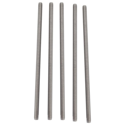 8 Tiges Filetées M3 X 250 Mm En Acier Inox 304 - Filetage Entier, Pas 0,5 Mm, Pour Bricolage Et Assemblage