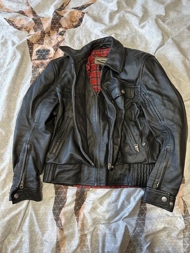 BMW genuine motorcycle leather suit 2 piece used - Picture 2 of 5