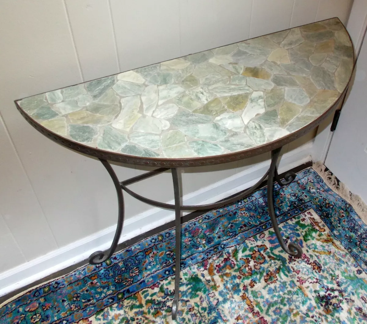 Mosaic console sale table