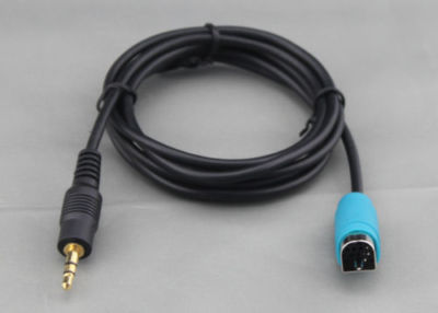 Radio Stereo KCE-236B Aux Kabel Zu 3.5MM Stecker MP3 für Alpine 07-09