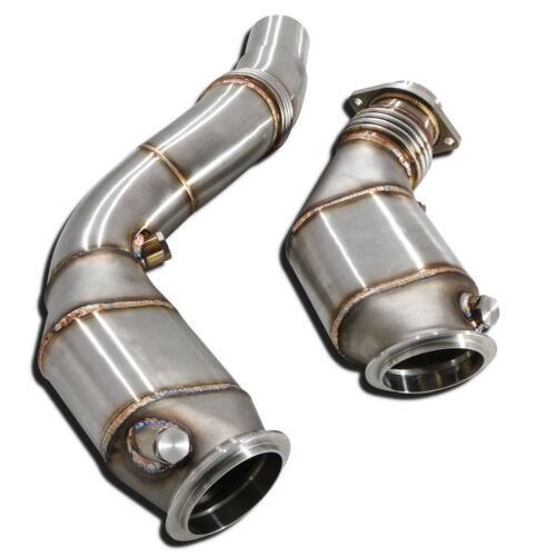 DIRENZA 3" AUSPUFF SPORT KAT DOWNPIPES FÜR BMW M2 COMPETITION / CS F87 18-21 - Bild 2 von 12