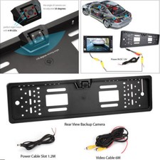 Kit Portatarga con Telecamera 170° + Specchietto Retrovisore Monitor 4.3" HD - Miniatura 6