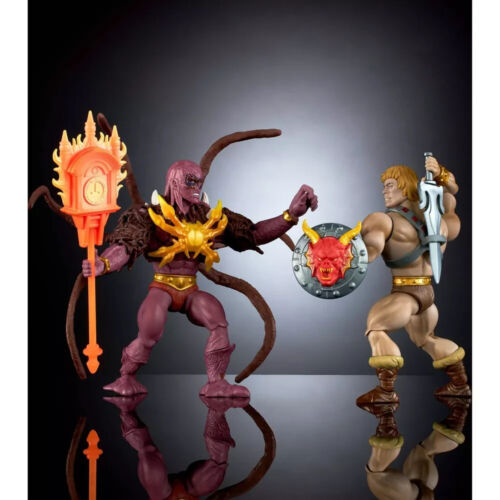 MOTU 2-Pack Masters of the Universe X Stranger Things: He-Man & Vecna Figures 🆕 - Picture 4 of 9