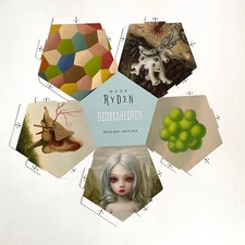 Mark Ryden Dodecahedron: Paul Kasmin Gallery Invitation, 2015, Envelope Included