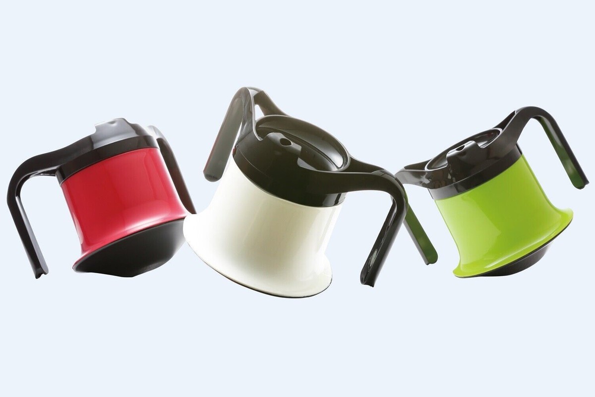 Non Tip Cup Mug Anti Spill Feeding Tumbler Drinking Aid