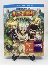 Dr. Stone Season 1 Part 1 Blu-Ray + DVD + Digital